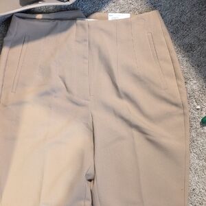 Nine West Tan Tapered Pants